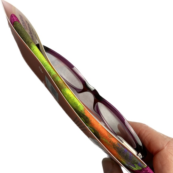 Cute glasses +2.50 with beautiful soft floral case - Picture 5 of 6